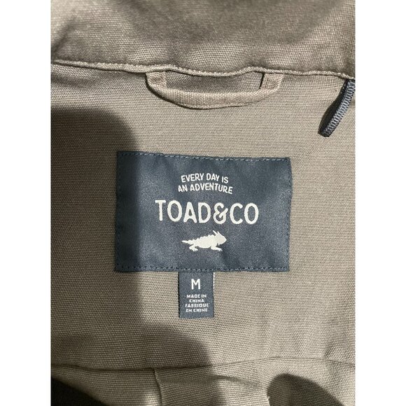 Toad & Co Earthworks Huxley Utility Jacket Olive Green Size M - Picture 9 of 14